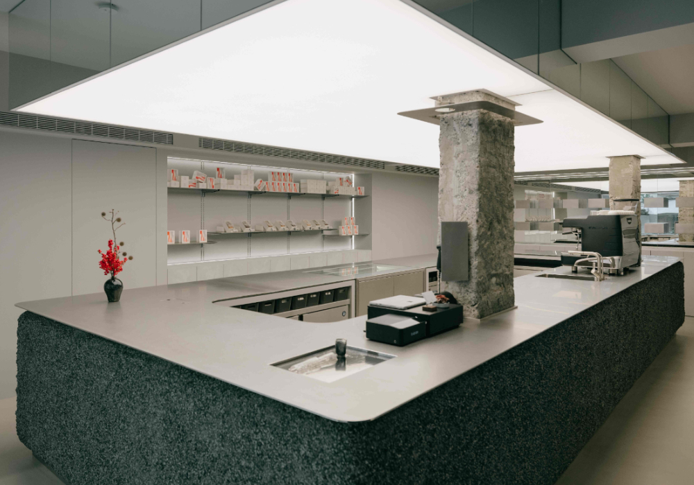 台北富錦街全新甜點店！「髙 GAO Taipei」：粗獷細節中生成的當代甜點空間