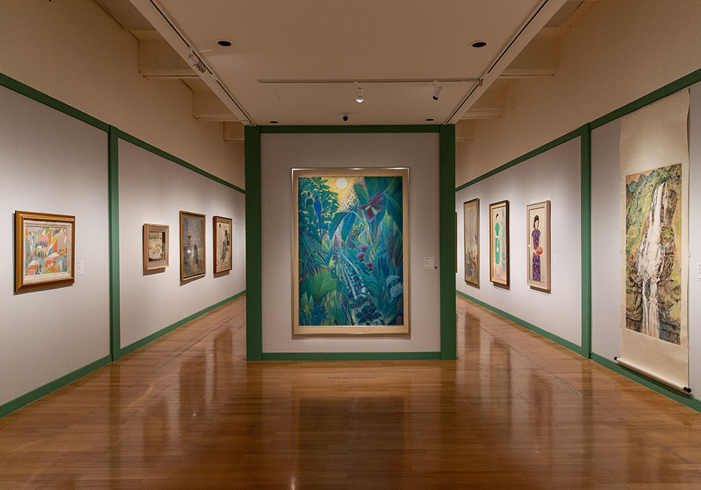 北美館「喧囂的孤獨」大展集郭雪湖、林之助等51創作者,爬梳臺灣膠彩百年歷程