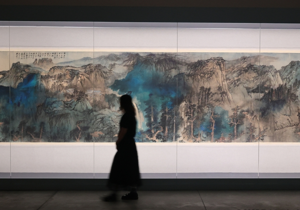 張大千〈廬山圖〉真跡現身!南美館「福爾摩沙時代」第三階段登場,見證臺灣美術百年建構