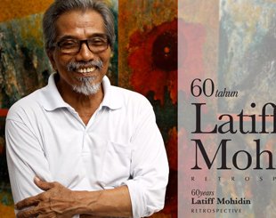 大馬的隱然熱度：Latiff Mohidin 60年特展