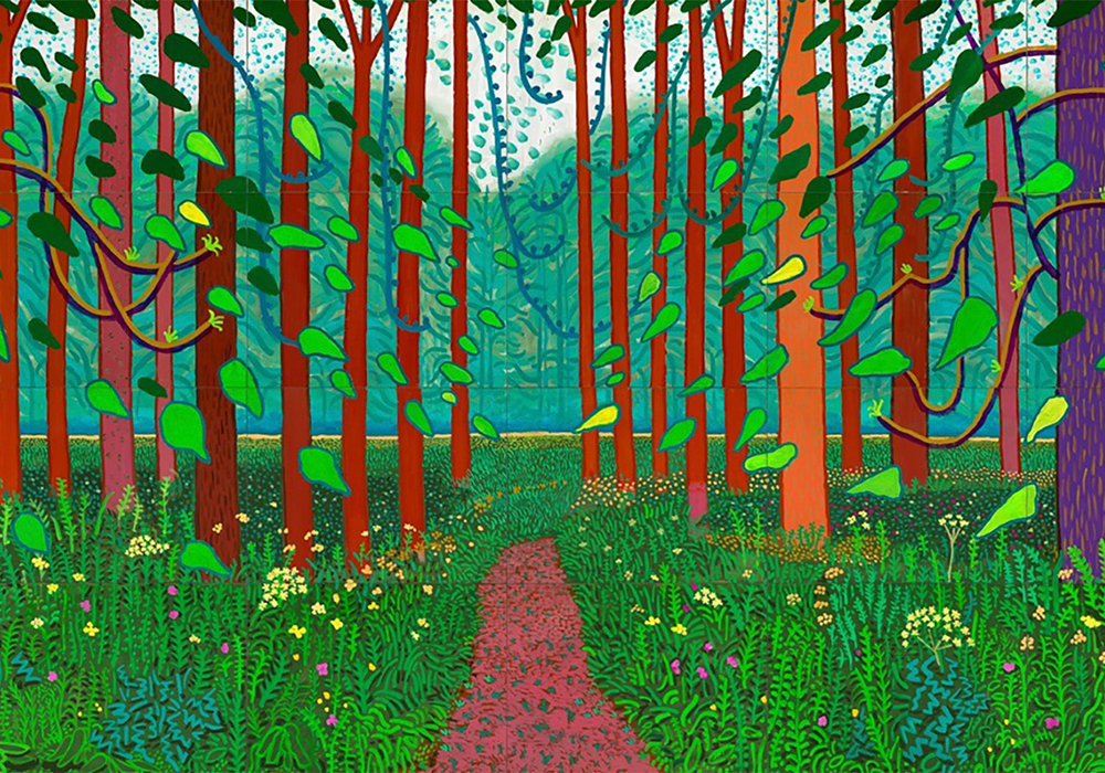 睽違27年,David Hockney日本大型個展登場!近百尺長iPad繪畫、最新自畫像等4大亮點一次看