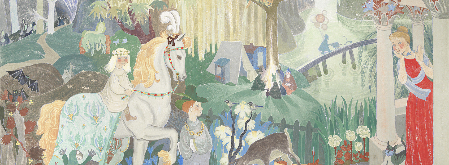 Moomin嚕嚕米80週年特展7月登場東京!300件展品呈現作者朵貝的藝術生涯,7公尺投影壁畫成亮點