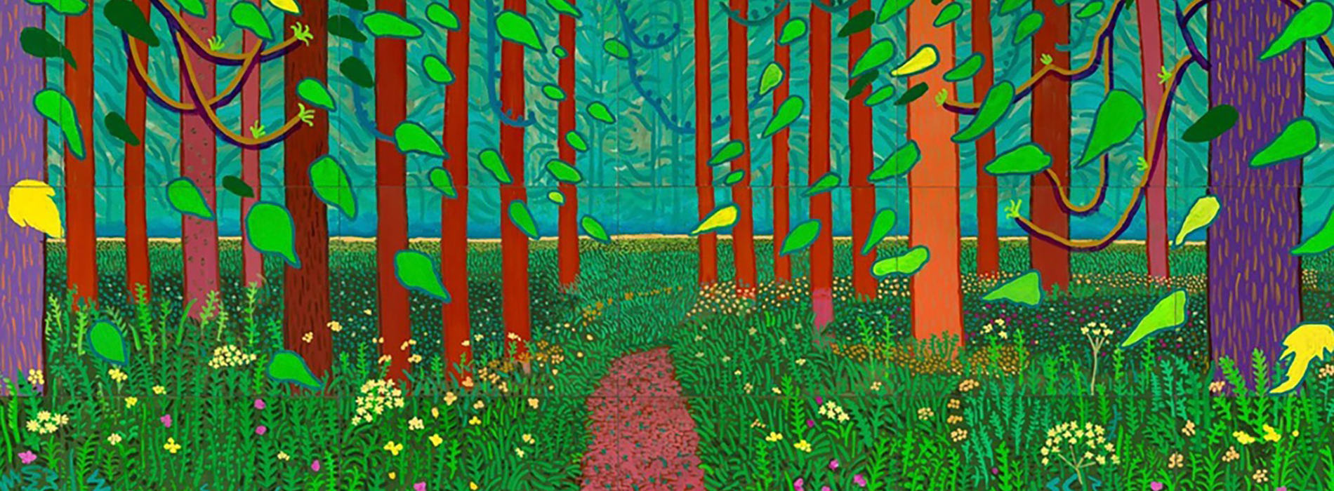睽違27年,David Hockney日本大型個展登場!近百尺長iPad繪畫、最新自畫像等4大亮點一次看