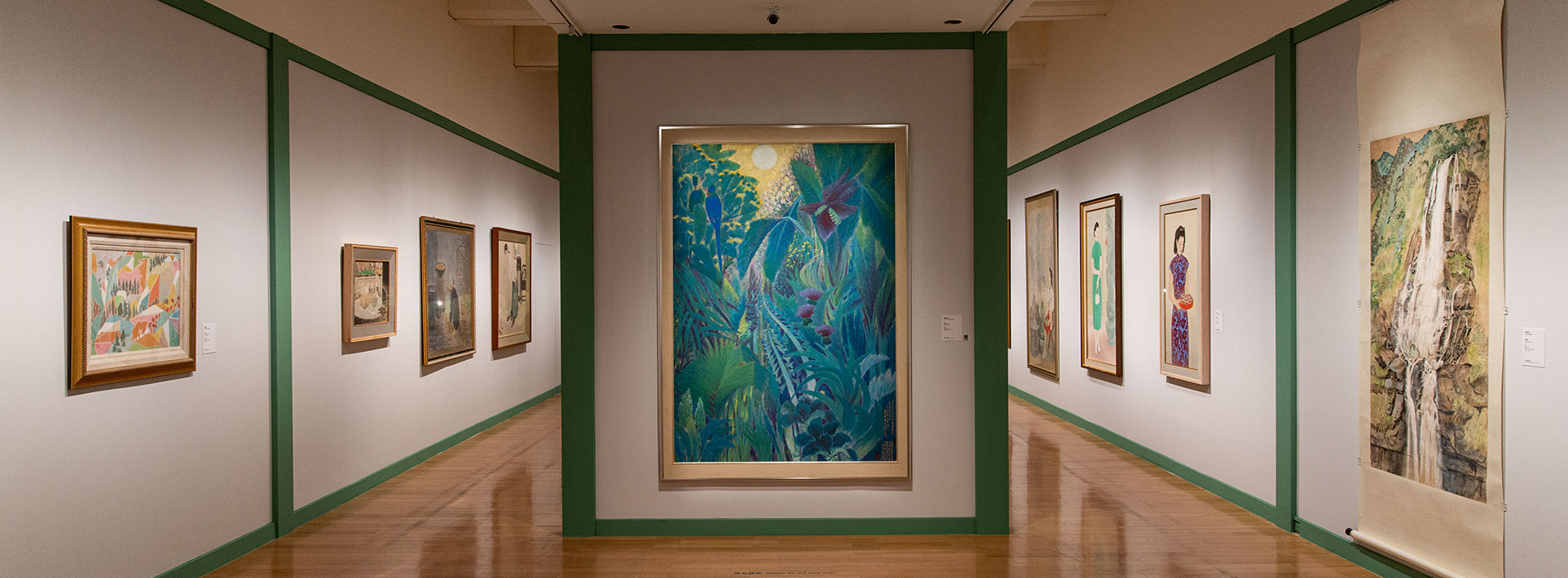北美館「喧囂的孤獨」大展集郭雪湖、林之助等51創作者,爬梳臺灣膠彩百年歷程