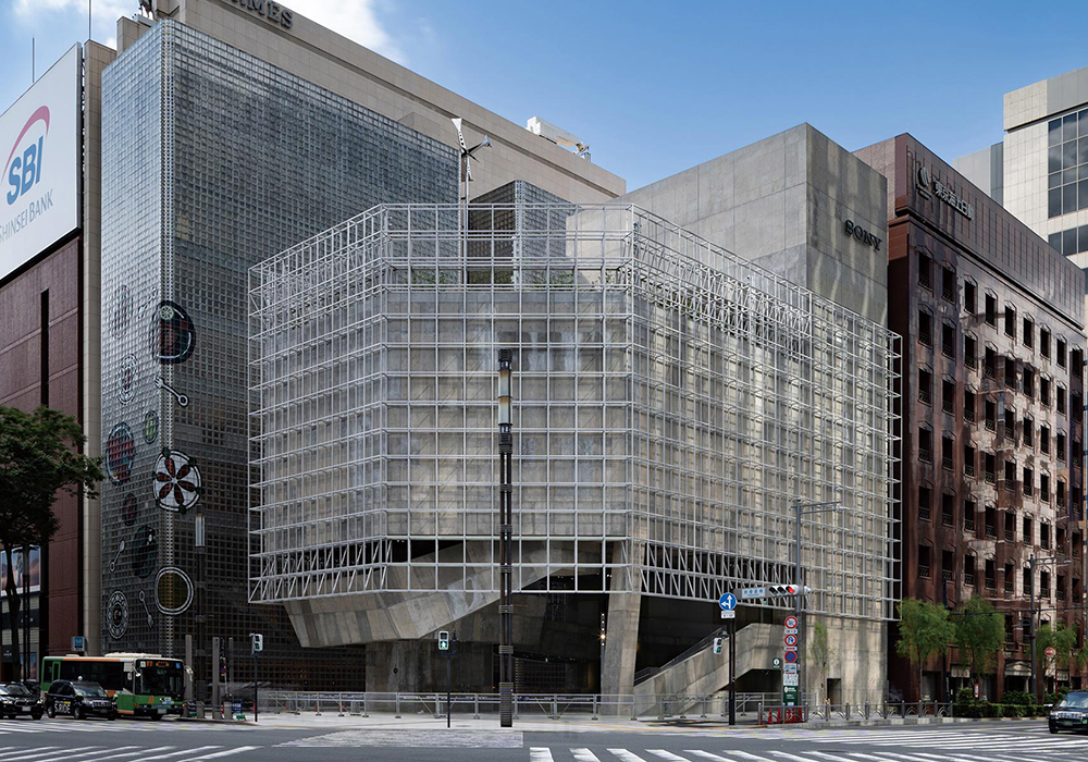 銀座象徵地標索尼大廈的重生！「Ginza Sony Park」明年一月開幕，垂直長廊打造嶄新城市空間