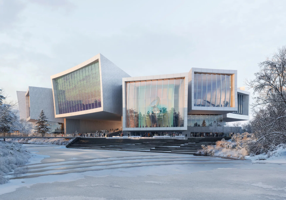 螺旋展廊作為觀看方式：Snøhetta 以放射狀量體，打造「北京藝術博物館」設計亮相