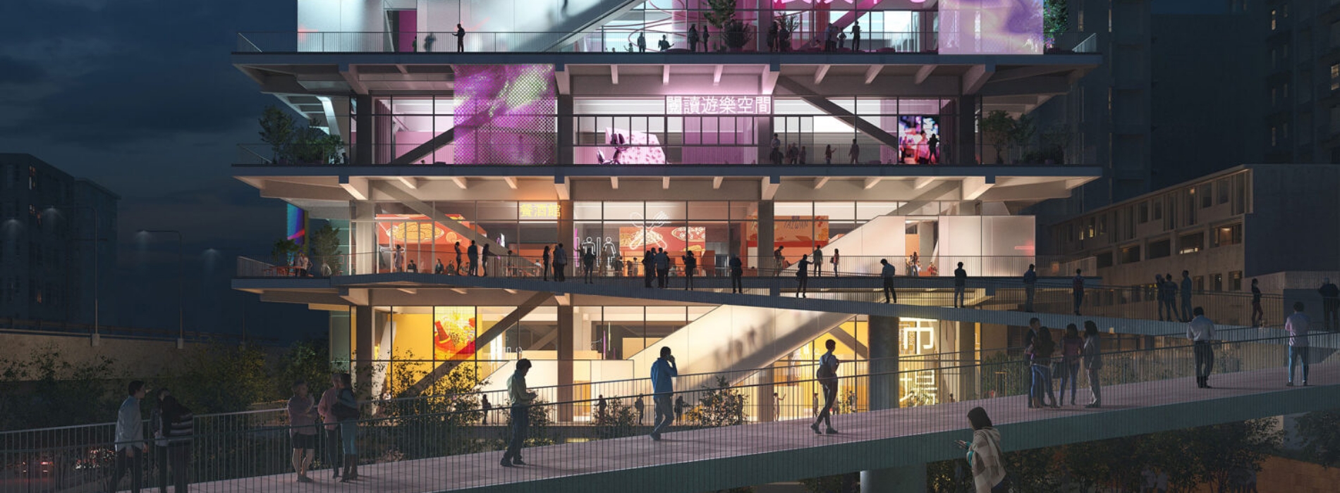 竹北水岸市集設計出爐:MVRDV、郭恆成建築師事務所合作,打造垂直彈性的當代市場