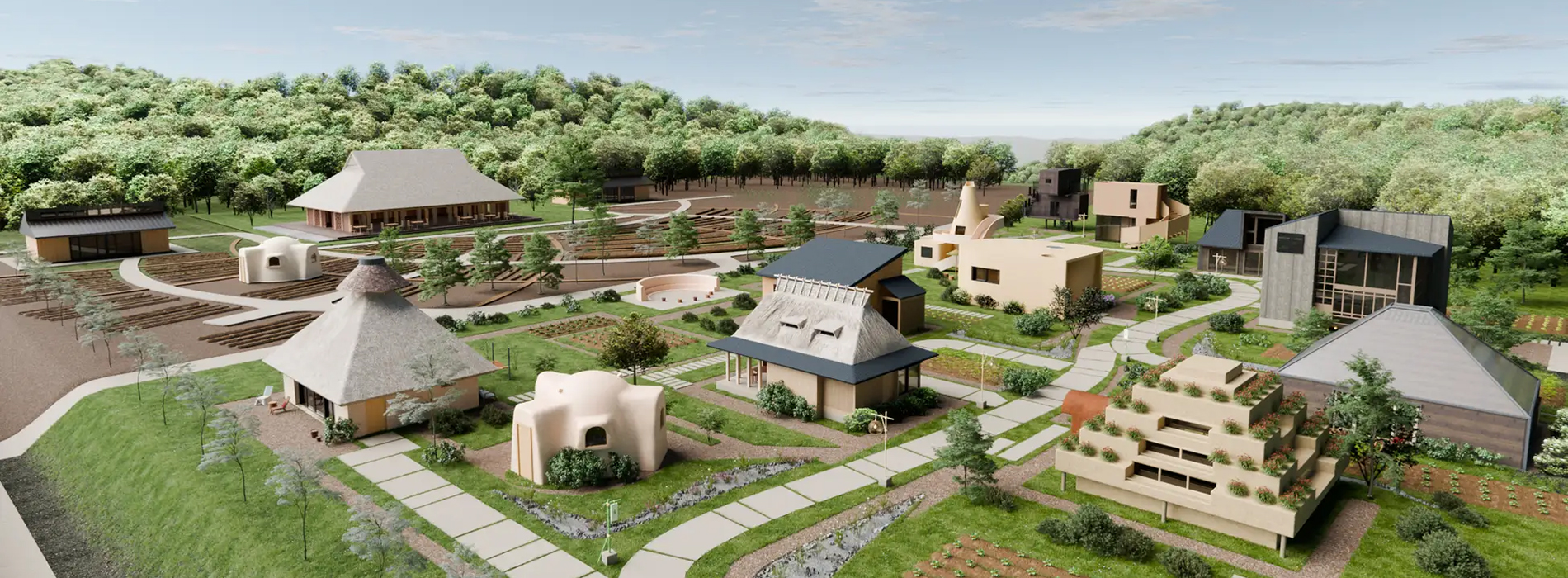 入住藤本壯介等 9 組建築團隊共築的田園棲居!在淡路島度假村「燦燦 Villa」展開感官浸潤的農耕生活