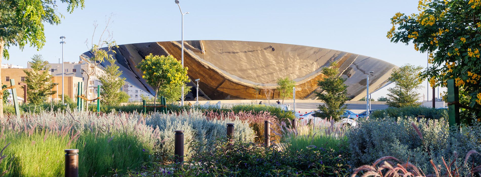 鏡面碗型屋頂成亮點！突破交通站傳統框架，Snøhetta 設計沙烏地利雅德地鐵站新公共地標