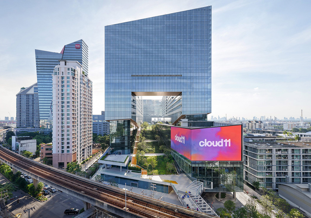 曼谷「Cloud 11」年底亮相！Snøhetta 在泰國矽谷打造城市最大空中花園與新創樞紐
