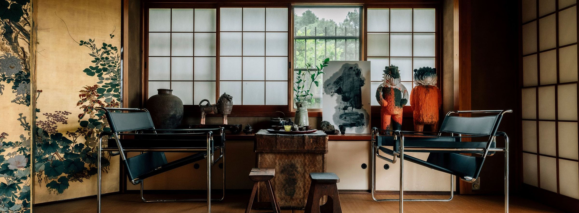 以烏克蘭工藝妝點日本百年古宅!京都「KYOTO HOUSE」以茶道精神呈現侘寂美學空間