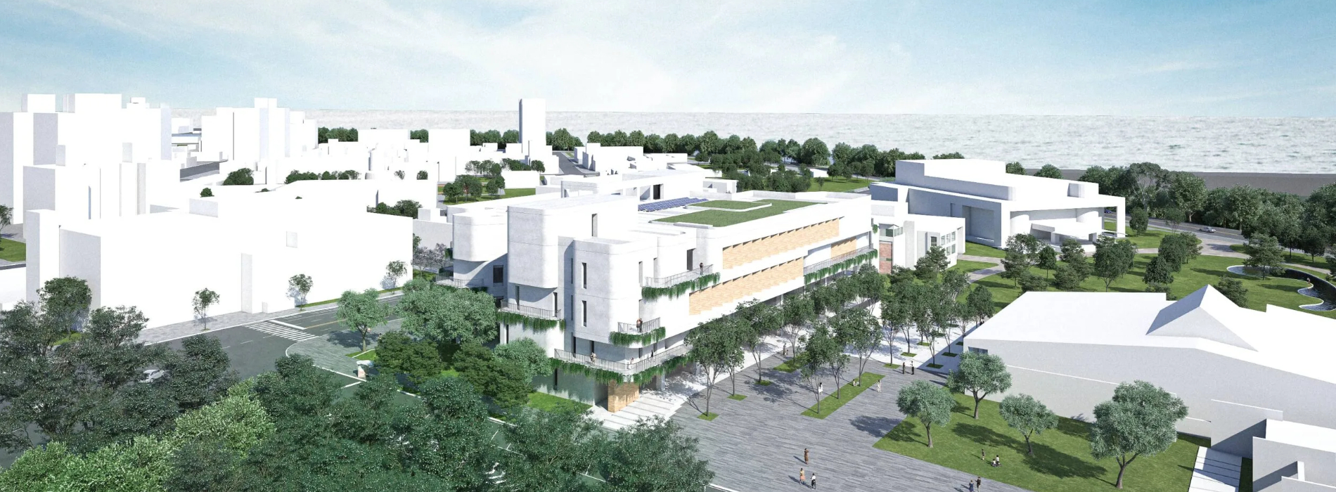 在山與海之間打造 24 小時圖書館！建築層疊呼應縱谷起伏，花蓮圖書總館 2026 完工啟用