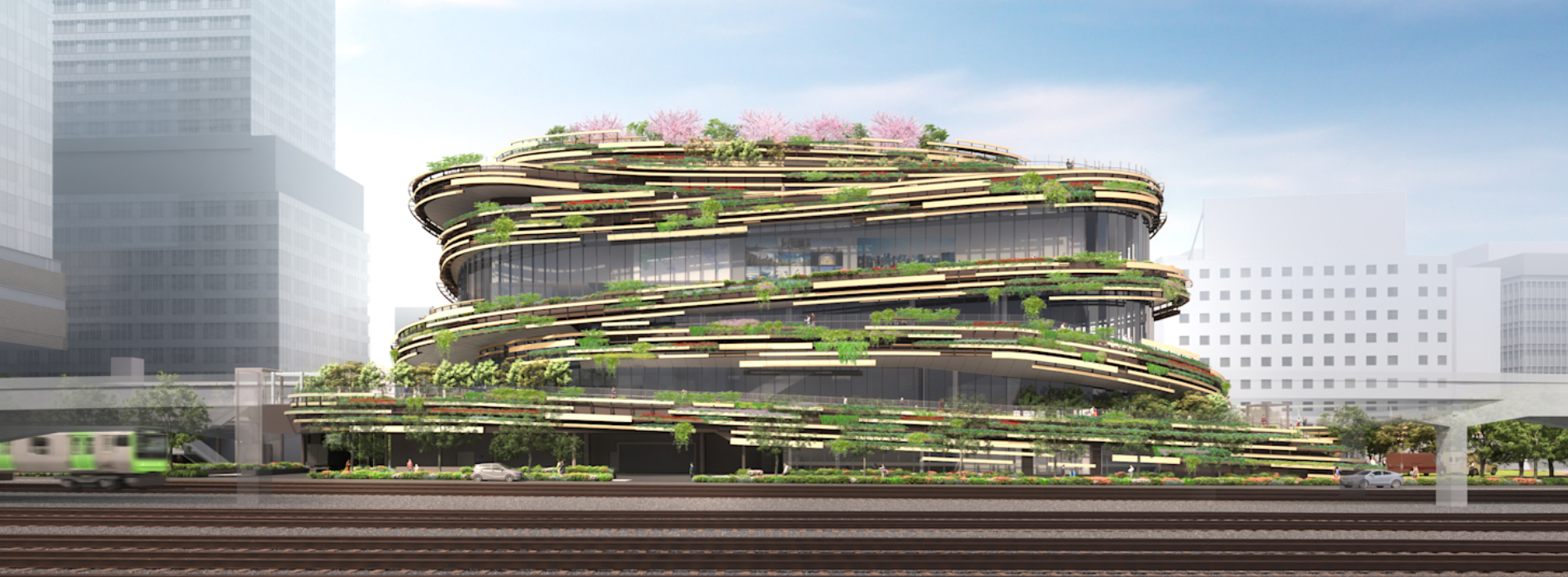 東京新文化據點誕生！「MoN Takanawa」3/28 開幕：隈研吾打造螺旋建築，串連展覽、表演與互動實驗