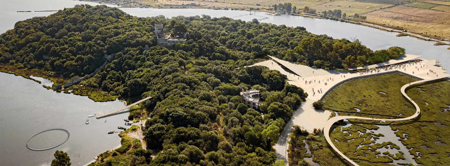隈研吾領頭操刀!「布特林特國家公園」新遊客中心將引領人們探訪世界遺產與豐富自然生態
