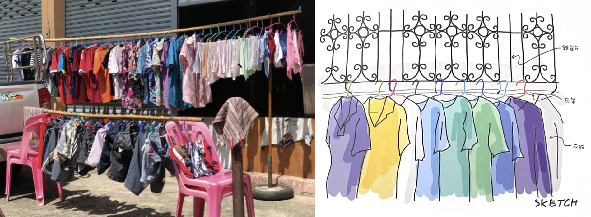 泰國建築師的城市速寫手記！《泰式街頭雜亂建築》捕捉曼谷街頭最誠實的城市表情