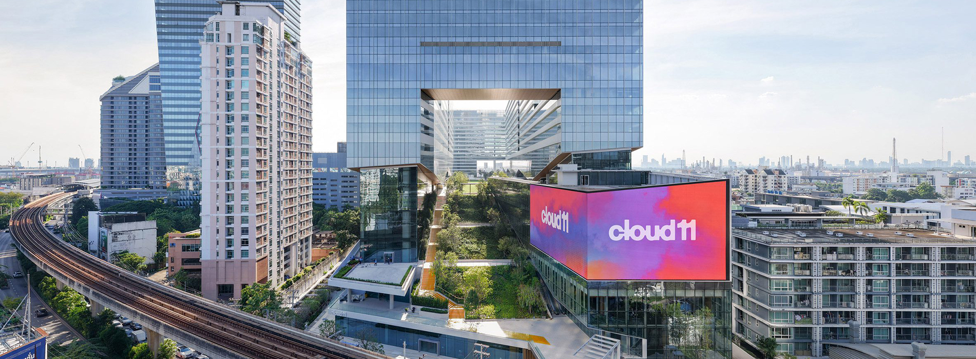 曼谷「Cloud 11」年底亮相！Snøhetta 在泰國矽谷打造城市最大空中花園與新創樞紐