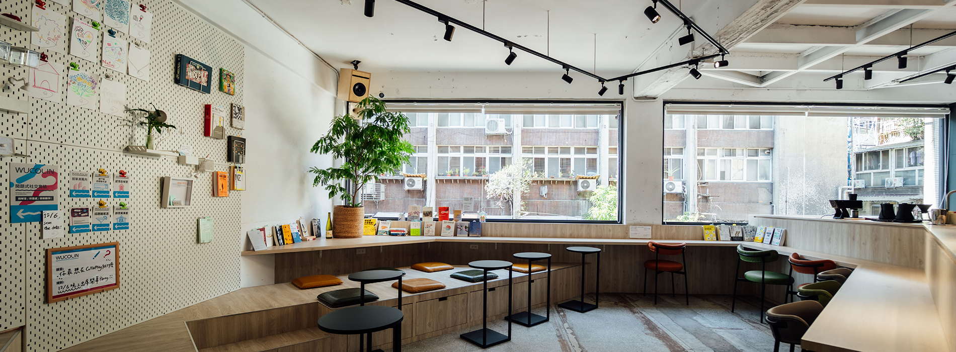 改造自鐘錶世家老宅！西門町新據點「CollaPlay」，集咖啡廳、共享辦公、自然酒吧等多元空間的創意樂園