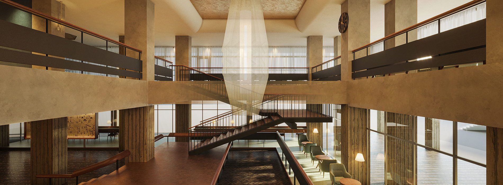 橫濱舊市政廳轉身為「OMO7 橫濱」！村野藤吾戰後經典在新舊融合中化身寵物友善旅宿