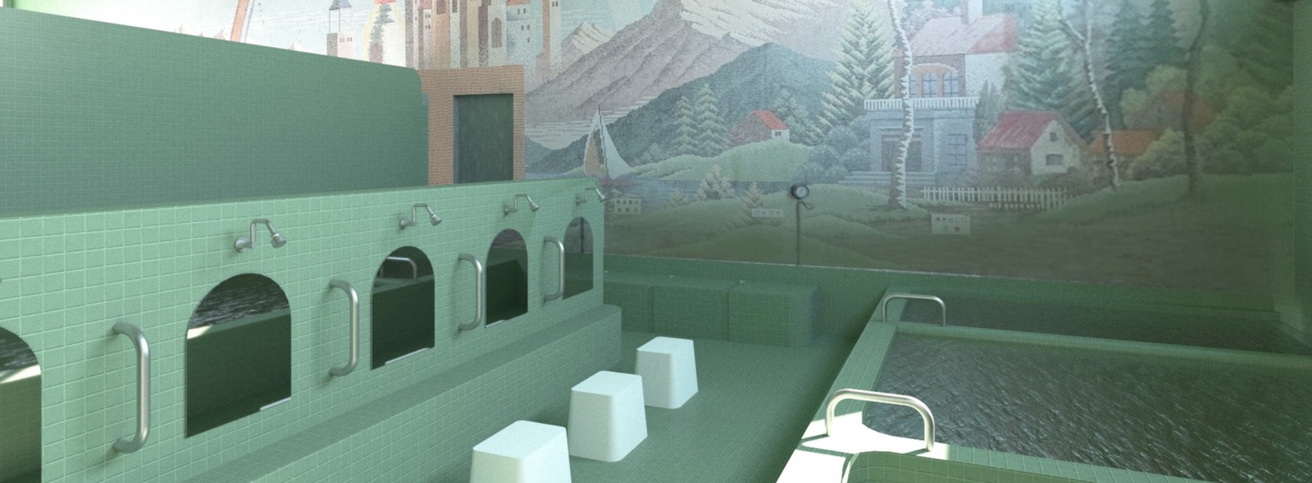 50 年老浴場變身！永山祐子設計「黃金湯 新宿」將經典壁畫保留，打造街區裡新舊共存的銭湯