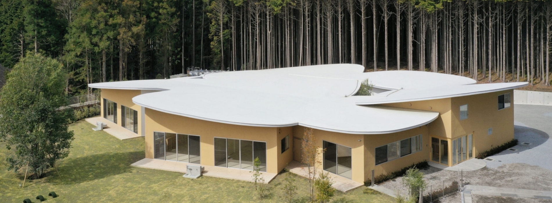 森林裡的幼稚園!山下貴成團隊打造Children’s Forest:如浮雲般的彈性空間,在大地遊樂場自在成長