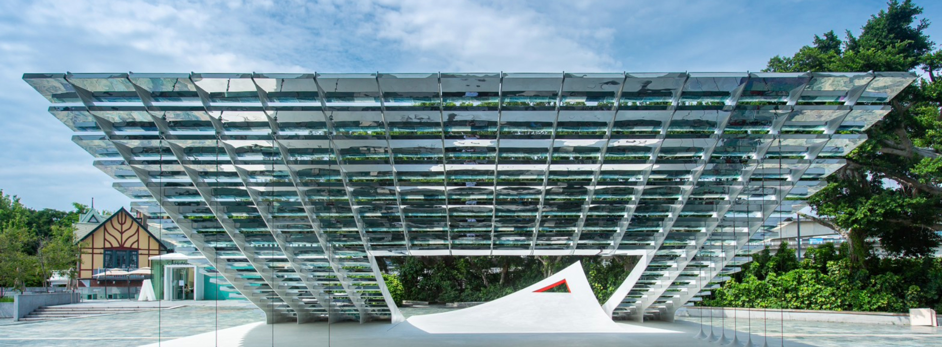 北美館 2026 X-site 計畫《鏡・亭・山》：彷彿輕巧掀起地表般的結構，打開多重感知的新場域
