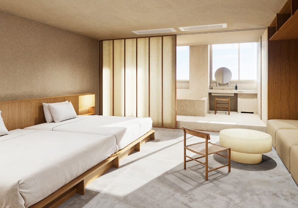 小豆島新住宿計畫:長坂常改造港口旁老飯店,打造「島泊/島飯/島湯」的島嶼生活型設施