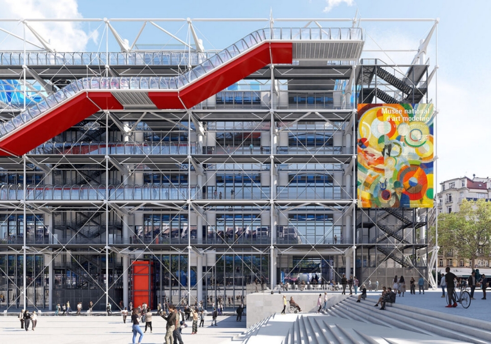 巴黎龐畢度中心2030翻新計劃:由Moreau Kusunoki、Frida Escobedo Studio設計,四大核心延續原始建築DNA