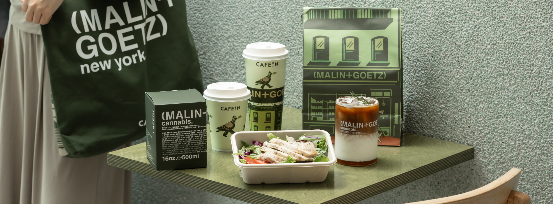 鄒駿昇筆下的紐約週末早晨！(MALIN+GOETZ) X CAFE!N 推「SIP THE CHILL」聯名企劃