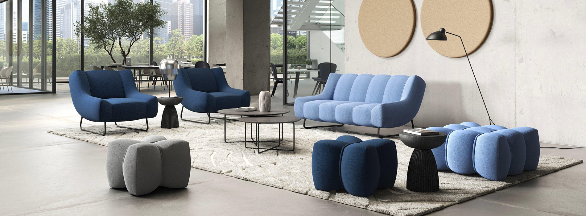 BIG聯手BoConcept推出「Nawabari」系列家具!以繫繩為靈感象徵連結、妝點哥本哈根新總部