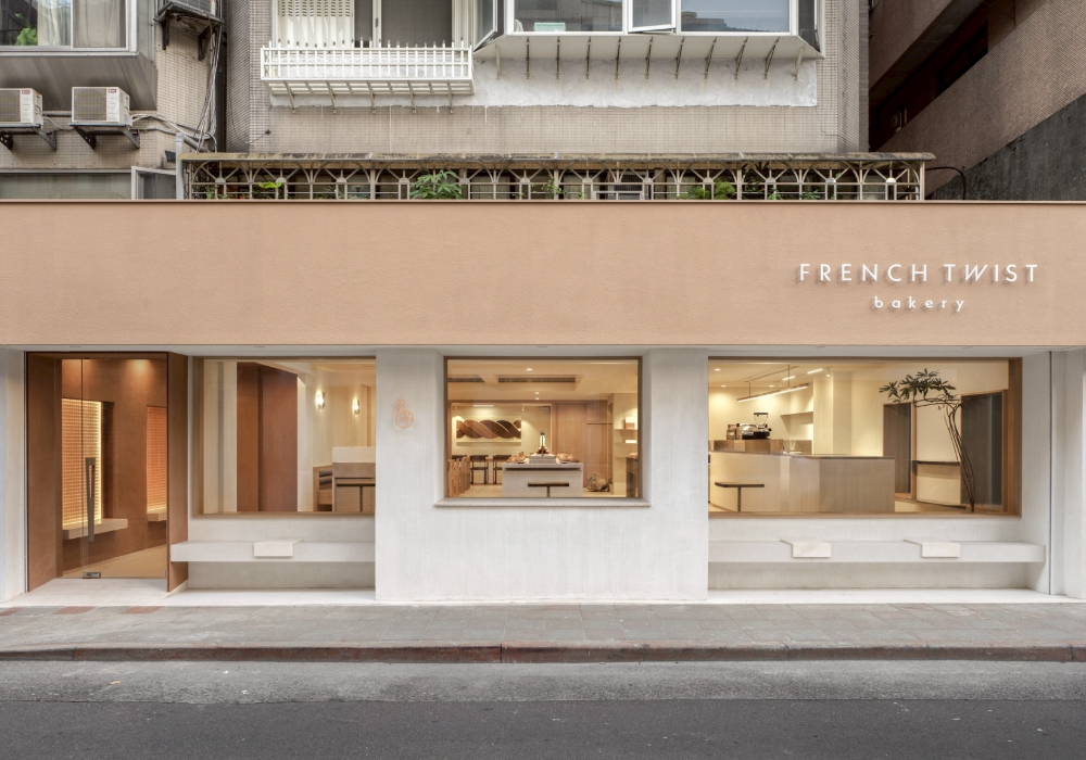 民生社區新地標 French Twist Bakery！7 月開放內用，初向設計以麵團翻折打造空間語言