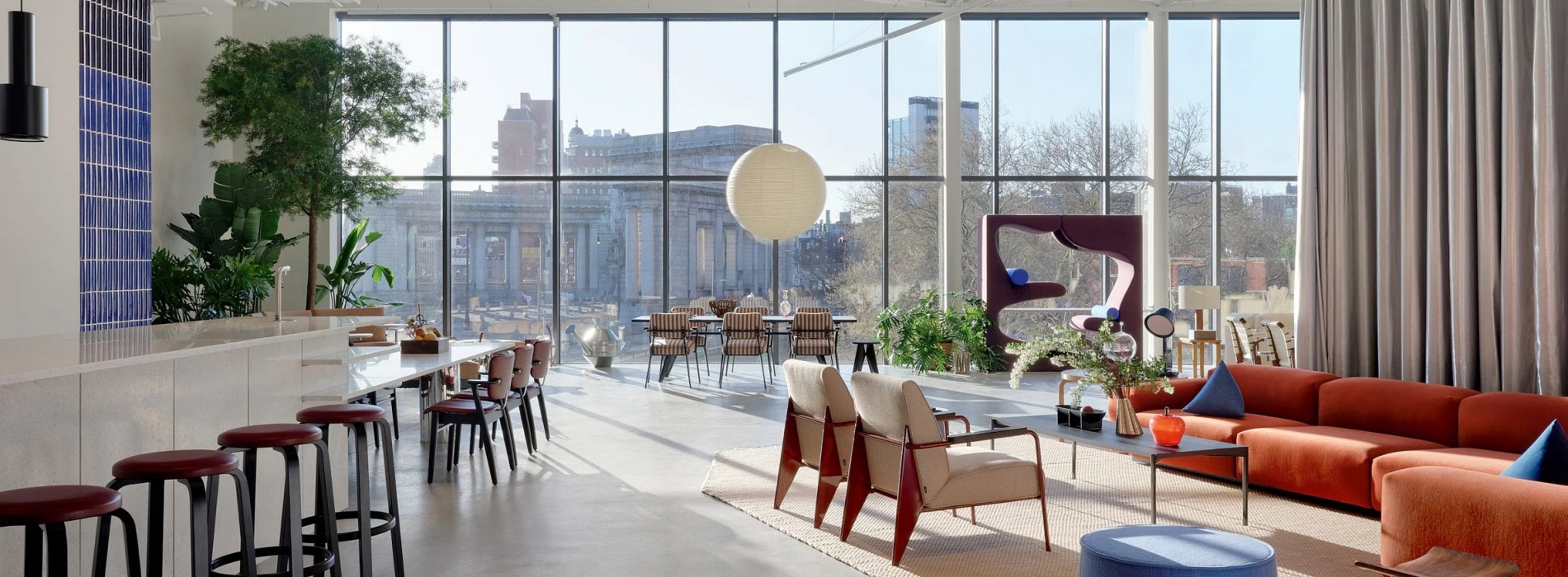 老餐廳變身設計據點,Vitra 紐約唐人街展間開幕:經典設計的日常場域提案
