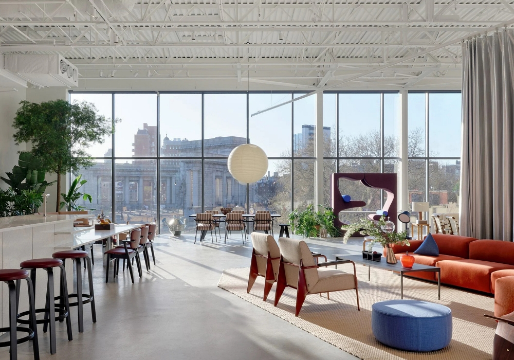 老餐廳變身設計據點，Vitra 紐約唐人街展間開幕：經典設計的日常場域提案