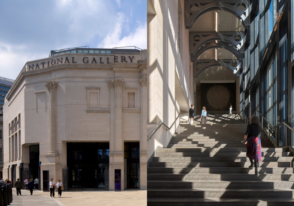 倫敦國家美術館 Sainsbury Wing 翻新啟用：Selldorf Architects 打造通透新入口，重塑採光與公共動線