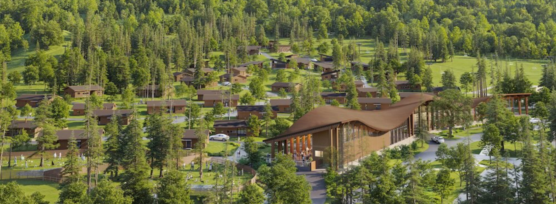 下一趟輕井澤旅行就住這！坂茂、原研哉聯手打造森林旅宿「VILLA PRINCE」，2027 夏開幕