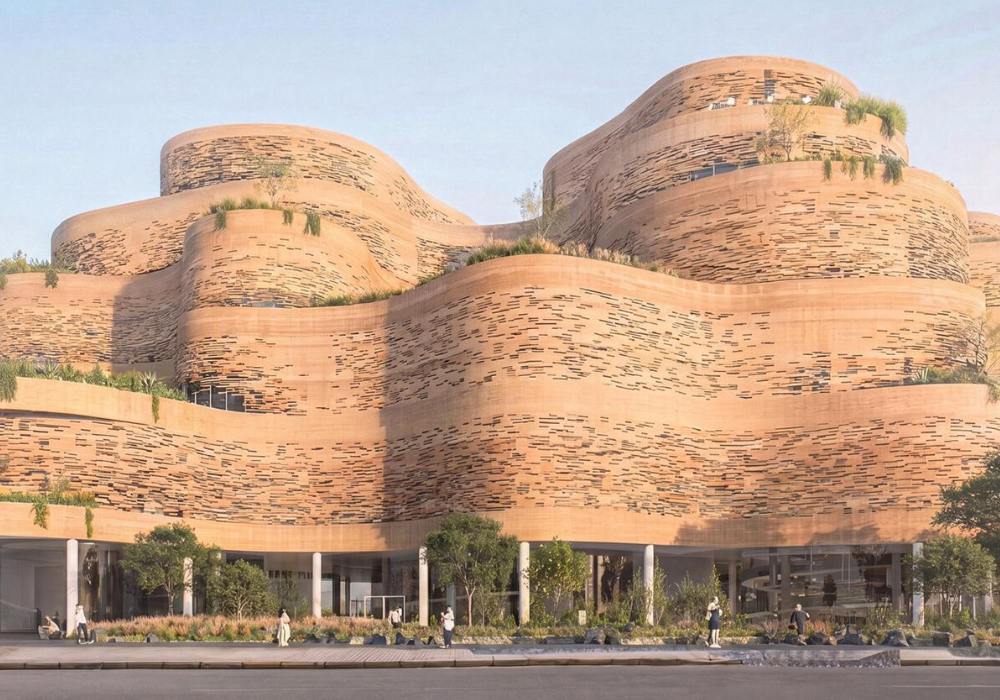 SANAA 奪下厄瓜多國家博物館競圖！以層疊圓形量體與植栽露台，讓建築宛如從地景自然生長