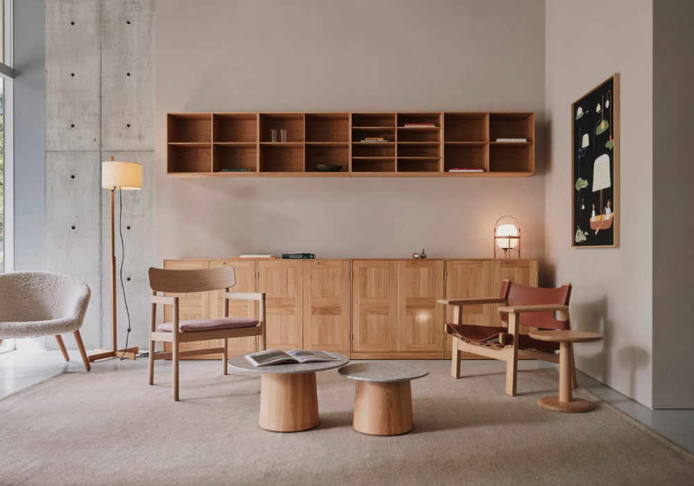 一幅靜謐的留白畫布：丹麥家具 Fredericia 攜手 Flooat，在日本表參道打造了首個展示空間