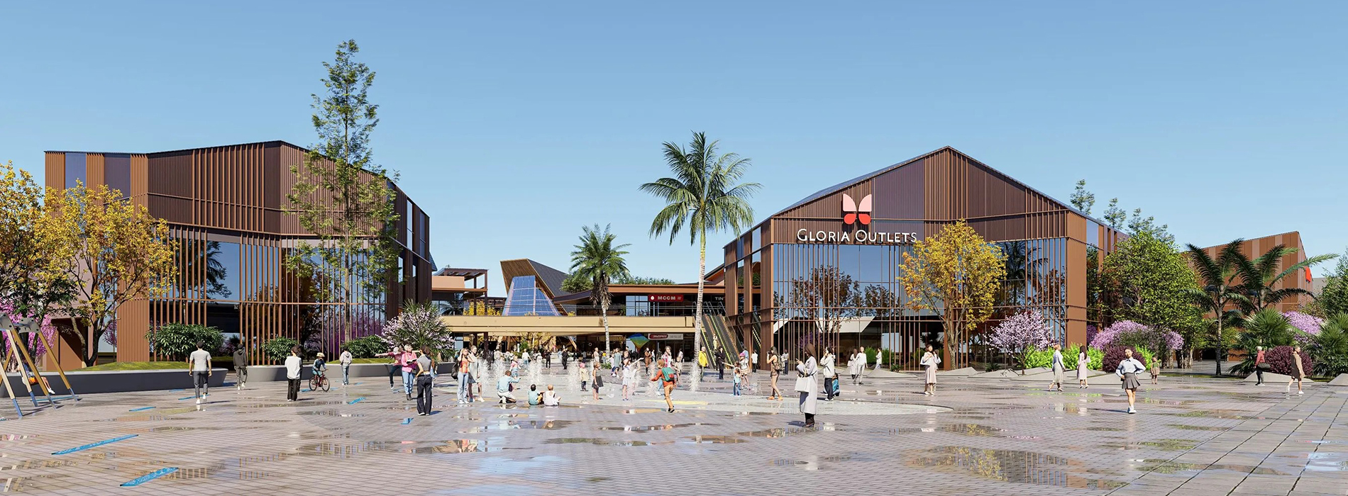 嘉義首座 Outlet「嘉義華泰名品城」：以山巒意象回應「木都」記憶，2028 年登場