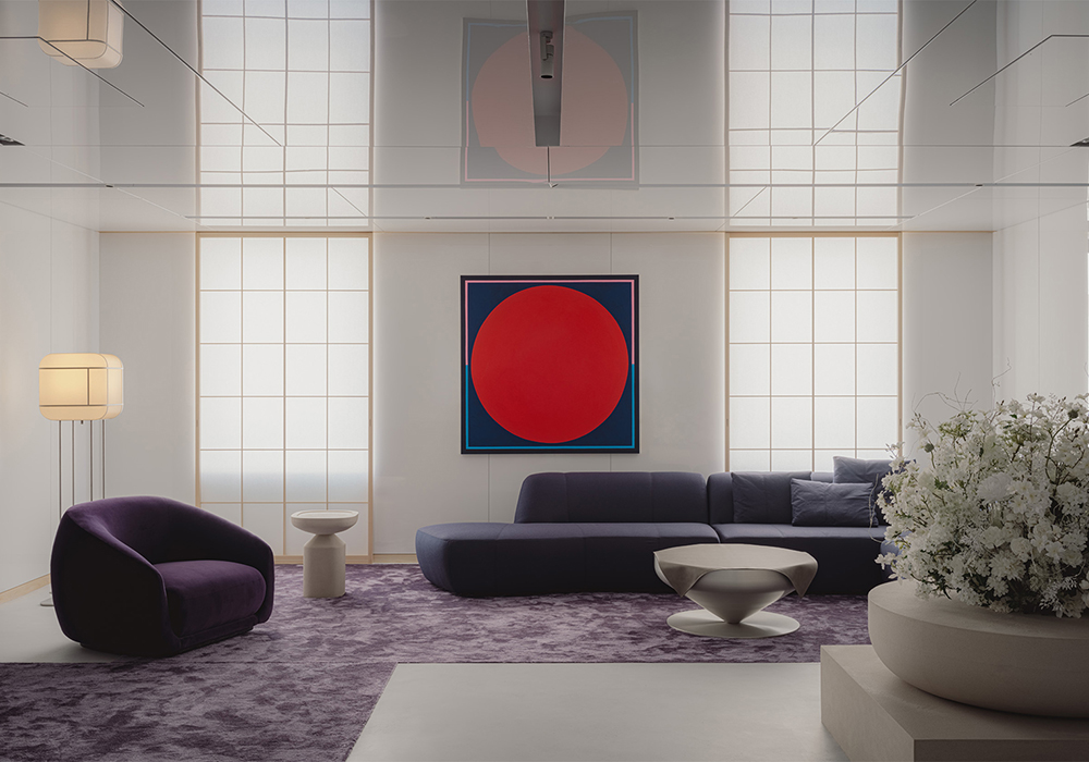 松屋銀座迎百年！攜手JCB打造貴賓室「THE GINZA LOUNGE」，以光澤為題結合江戶紫映現當代優雅