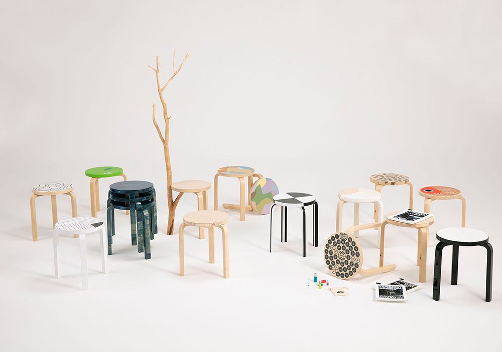 一張椅一個故事：安藤忠雄、深澤直人等 15 組創作者重塑 Stool 60 的當代想像