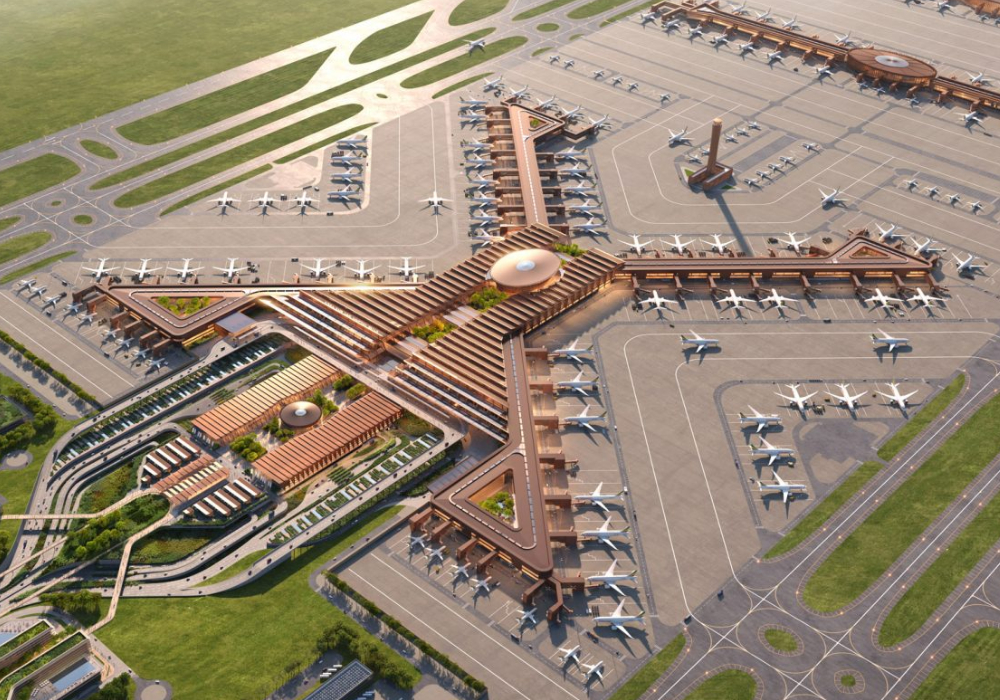非洲最大航空建設！從大裂谷出發的空間想像，Zaha Hadid Architects 打造比紹夫圖國際機場